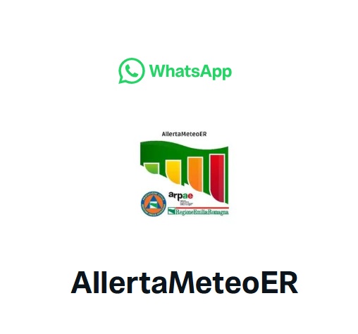 AllertaMeteoER ha aperto il proprio canale WhatsApp