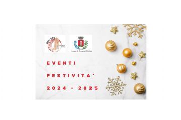 il programma degli eventi di Pro Loco per le festività natalizie 2024-2025