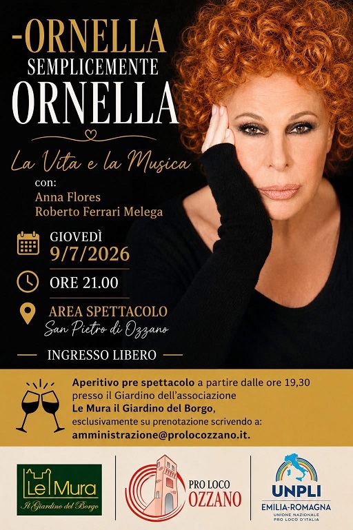 Spettacolo dedicato ad Ornella Vanoni a Le Mura
