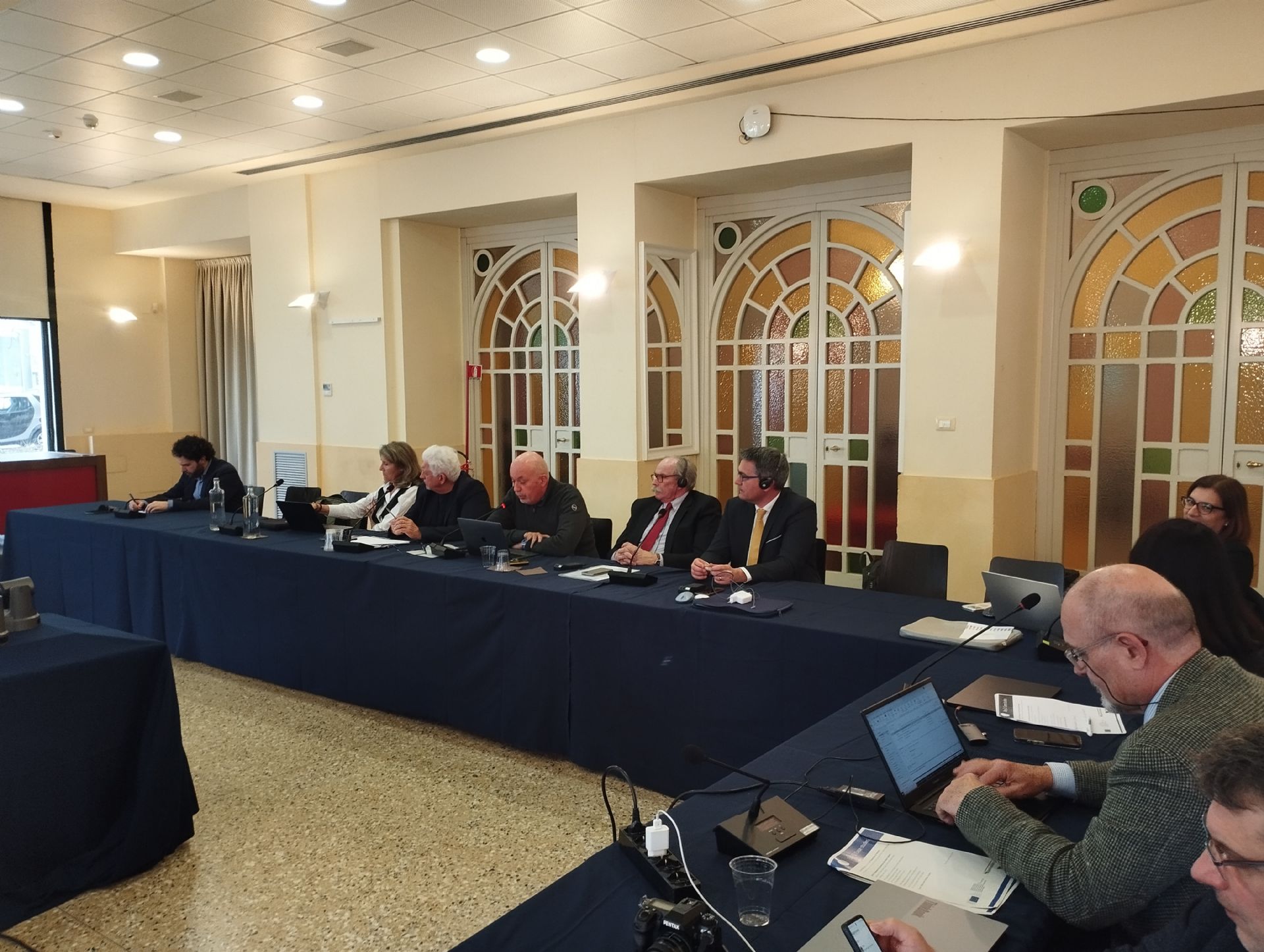 Nella foto: Presidente CER Ozzano Claudio Garagnani; Assessore Matteo Di Oto