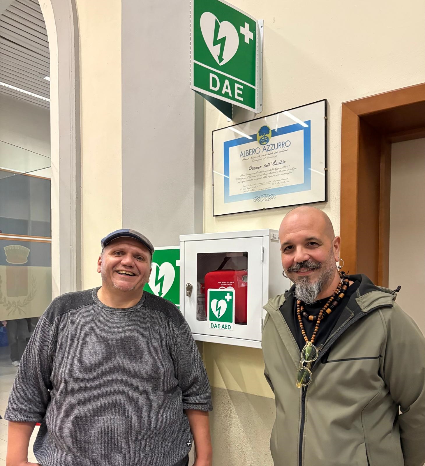 Ozzano Comune cardioprotetto: Defibrillatori in tutti i luoghi sensibili e pubblici. Il Comune inserito nel progetto Pad - Public Access Defibrillation, coordinato dalla Centrale operativa 118 Emilia Est dell'Ausl