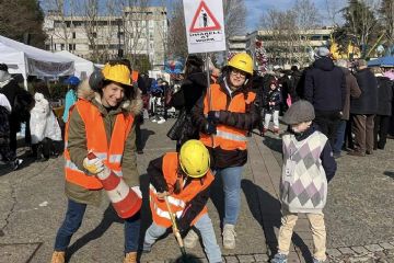 Un'immagine dell'ultimo Carnevale ozzanese (2025)