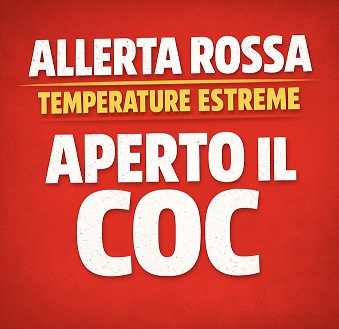 Allerta meteo ROSSA per temperature elevate