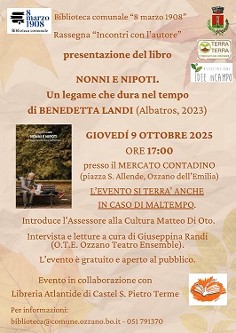 Locandina presentazione libro Landi