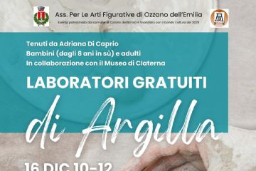 Laboratori argilla al Museo di Claterna