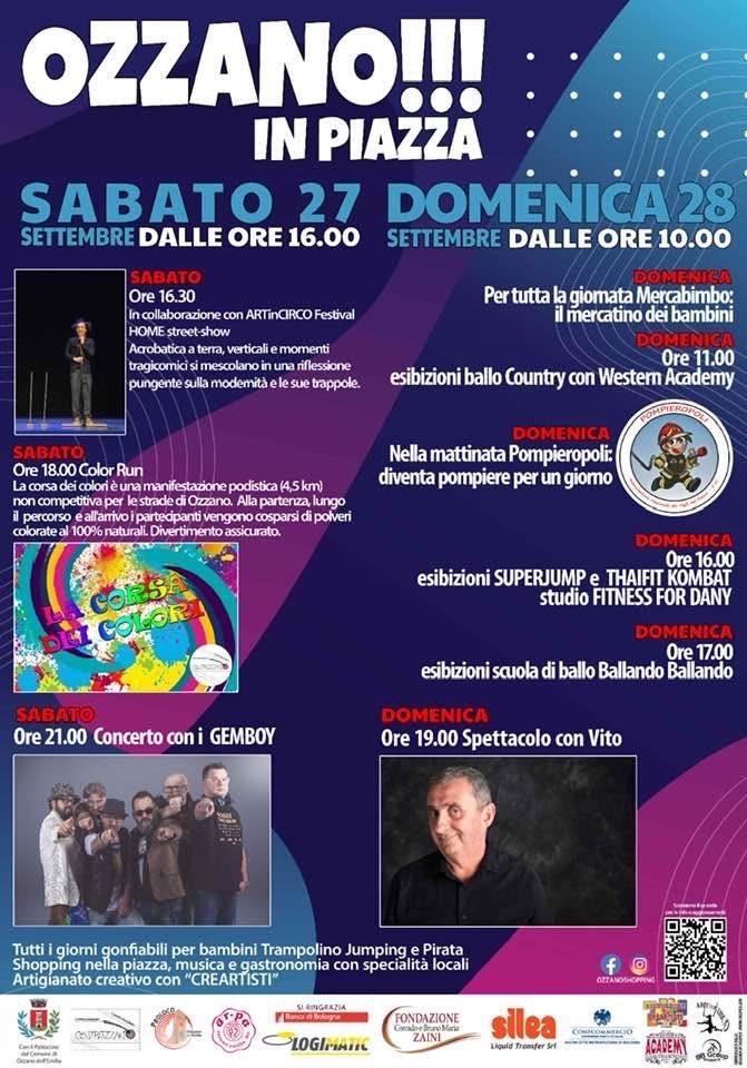Ozzano in piazza!!! (27-28 settembre 2025)