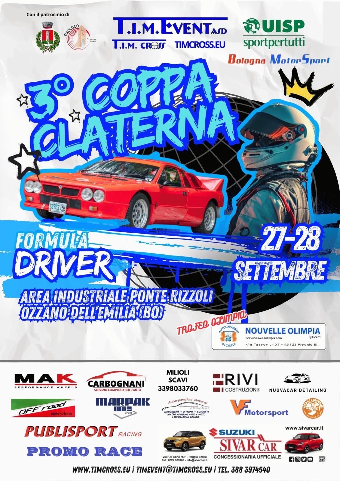 Gara automobilistica Coppa Claterna