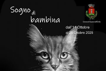 locandina mostra "Sogno di bambina" di Elisa Bolognesi