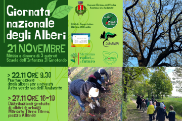 21 novembre 2025 - Giornata nazionale degli Alberi: appuntamenti sul territorio