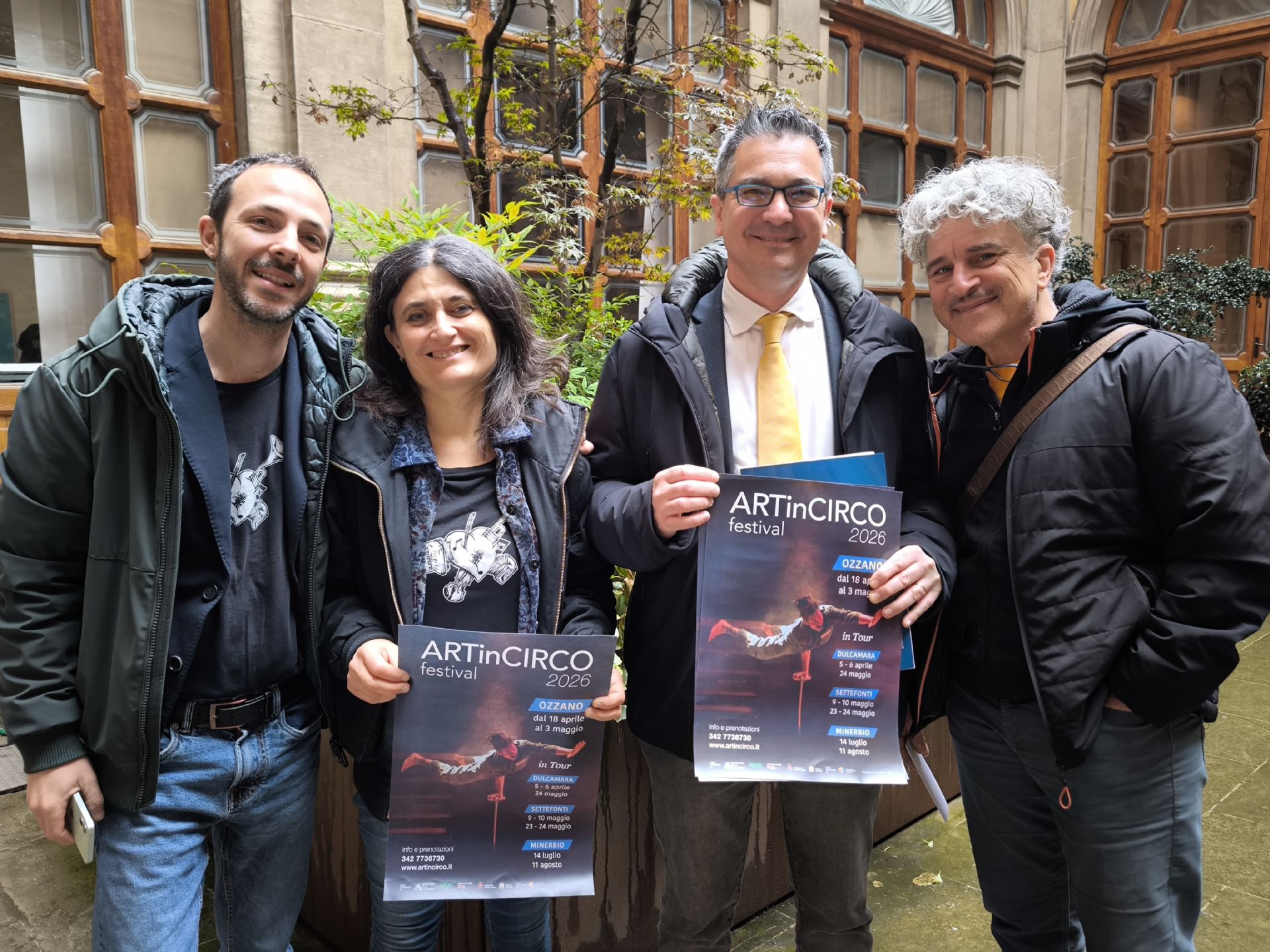 13.4.2026: Conferenza Stampa di presentazione di ARTinCIRCO – Festival internazionale di Circo contemporaneo e Arti performative