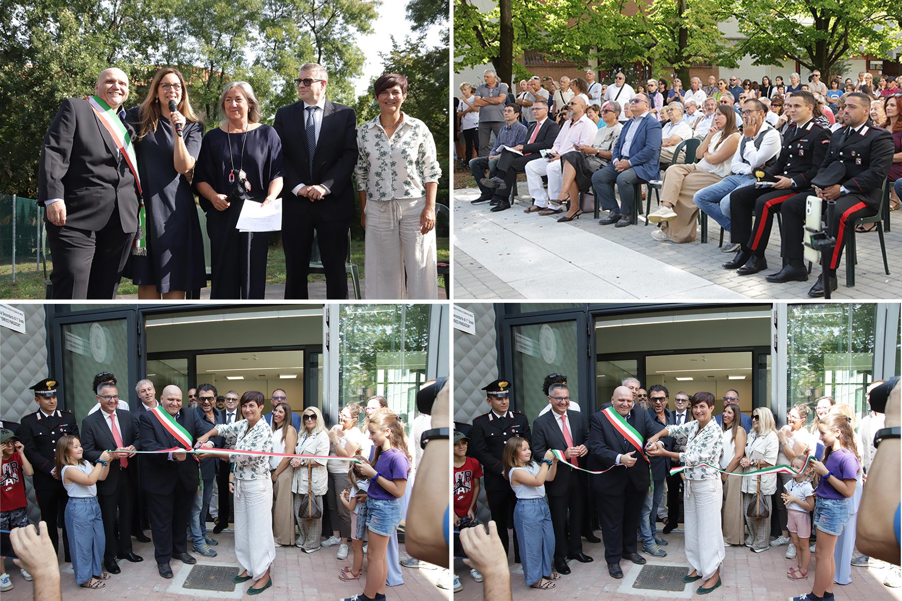 13 settembre 2025: Inaugurazione nuova scuola secondaria di primo grado "E.Panzacchi" - Scuola,Palestra e Auditorium